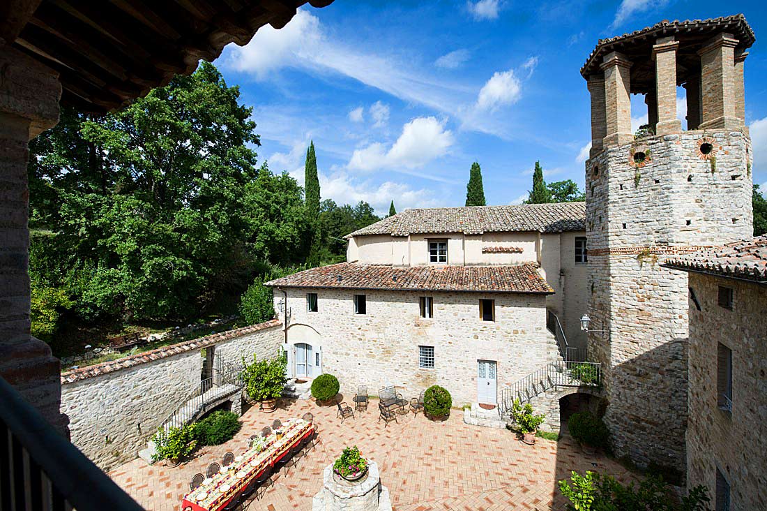 Luxury Historic Castle With Staff | Umbria